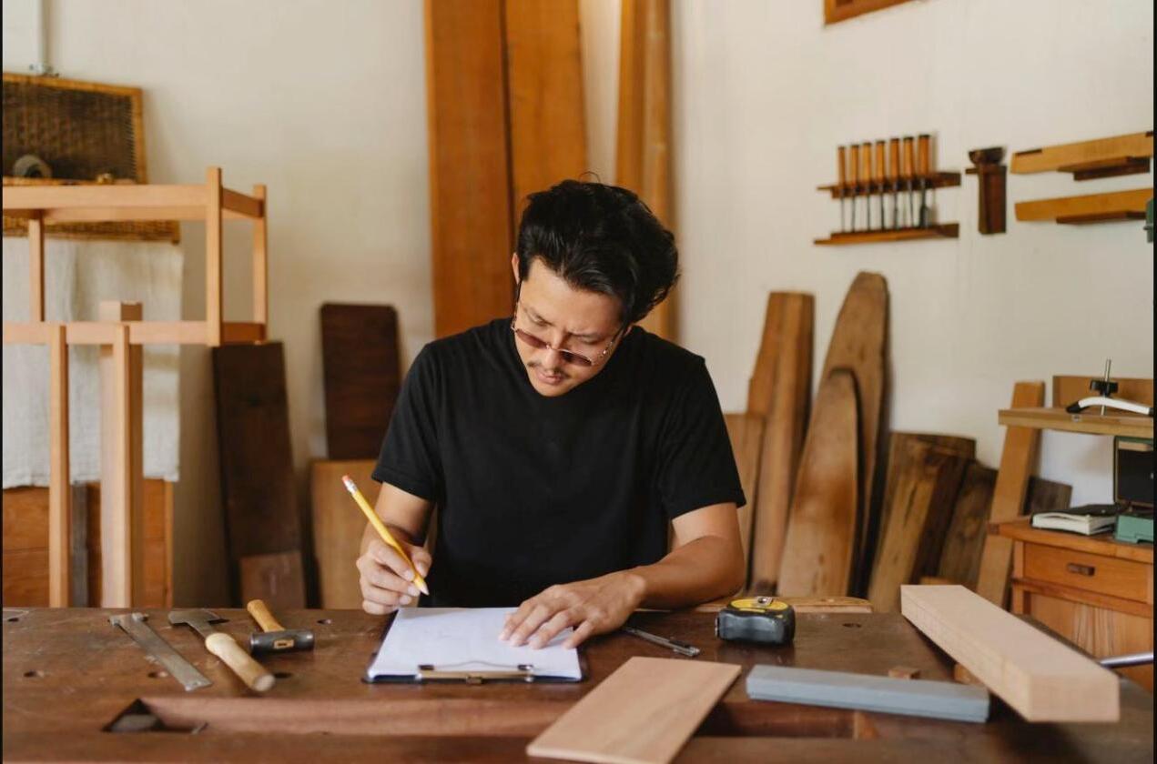 Independent craftsman planning his next chapter